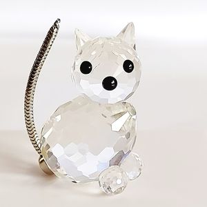 Swarovski crystal cat RETIRED